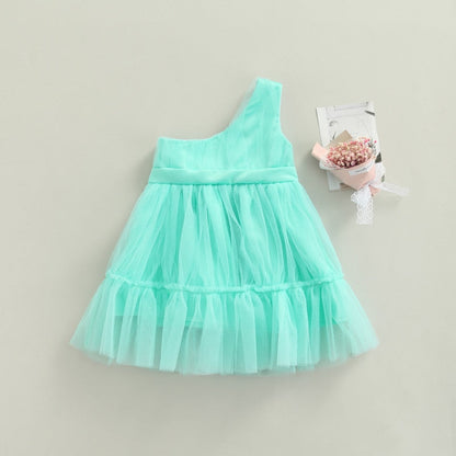 Bow Tulle Dress