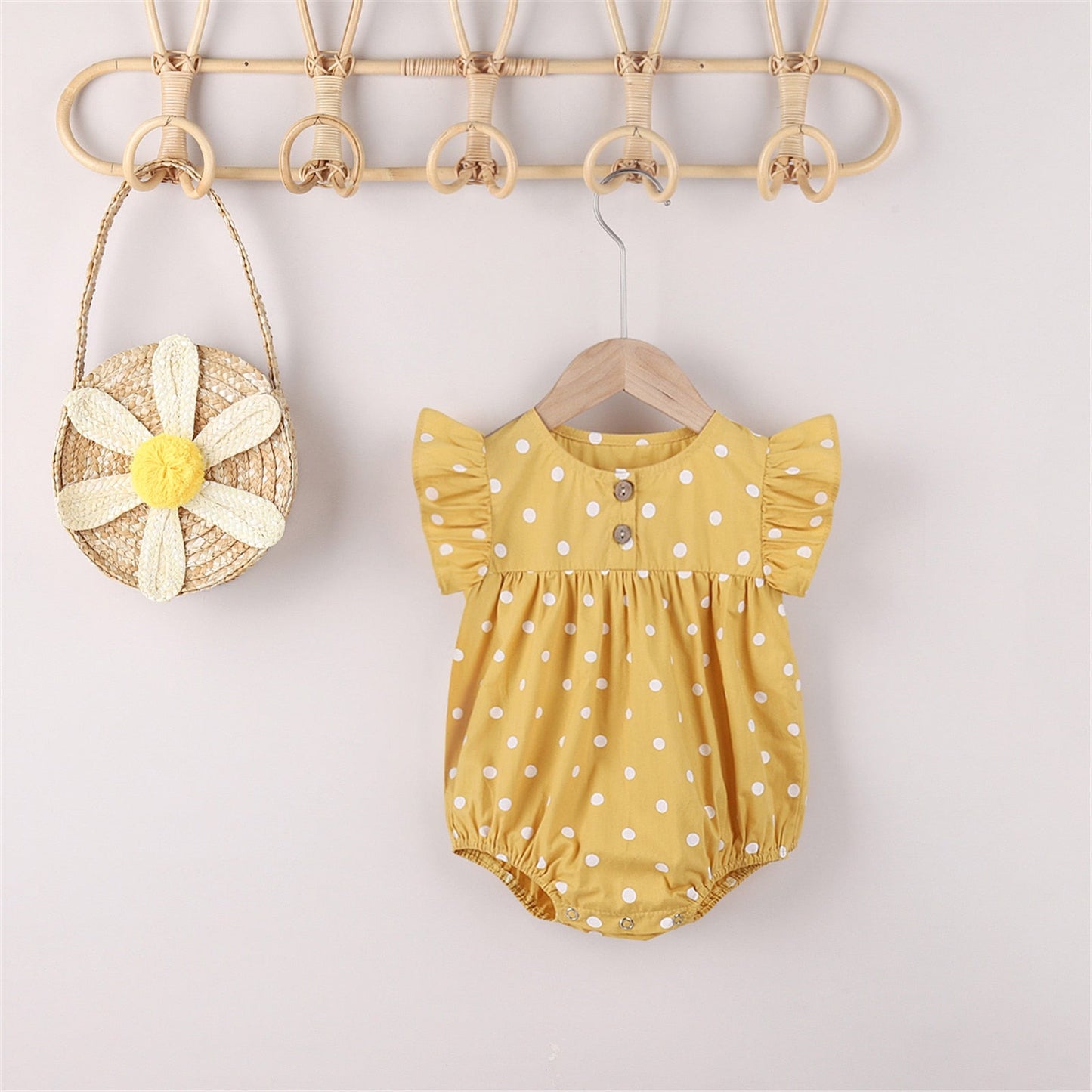 Baby Polka Dot Romper