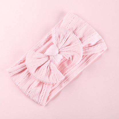 Cable Bow Baby Headband