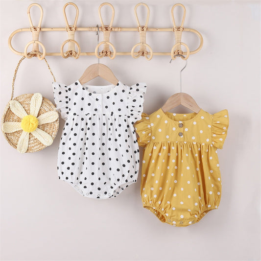 Baby Polka Dot Romper