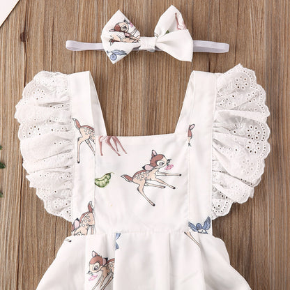 Bambi Romper + Hairband