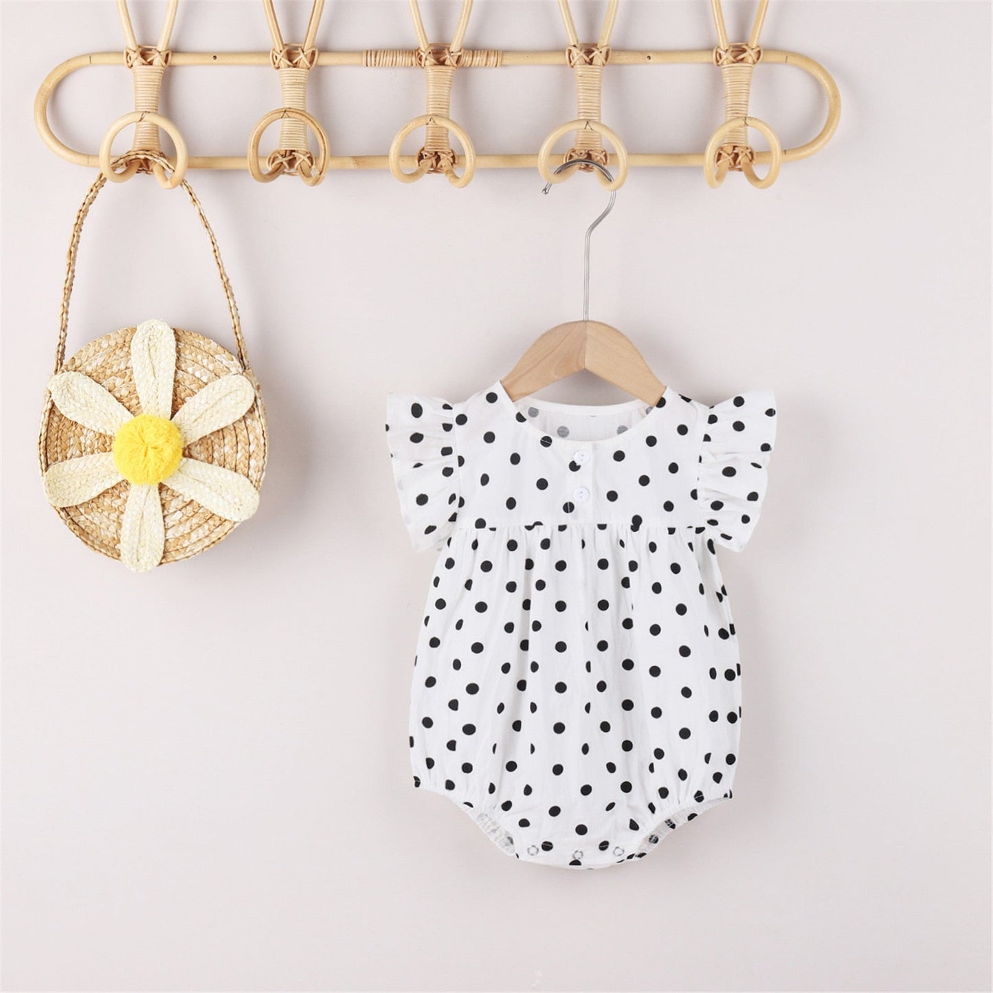 Baby Polka Dot Romper