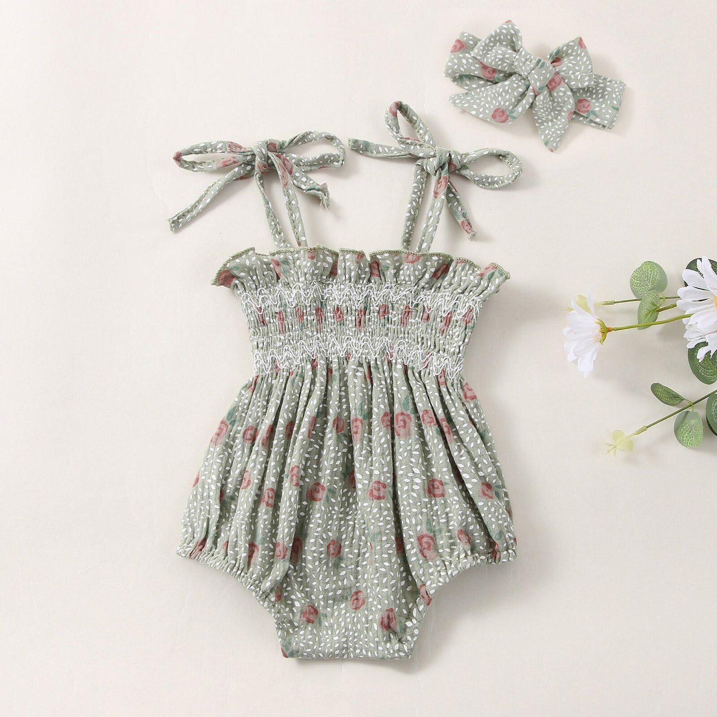 Children's Body Strap Flowers + Sash