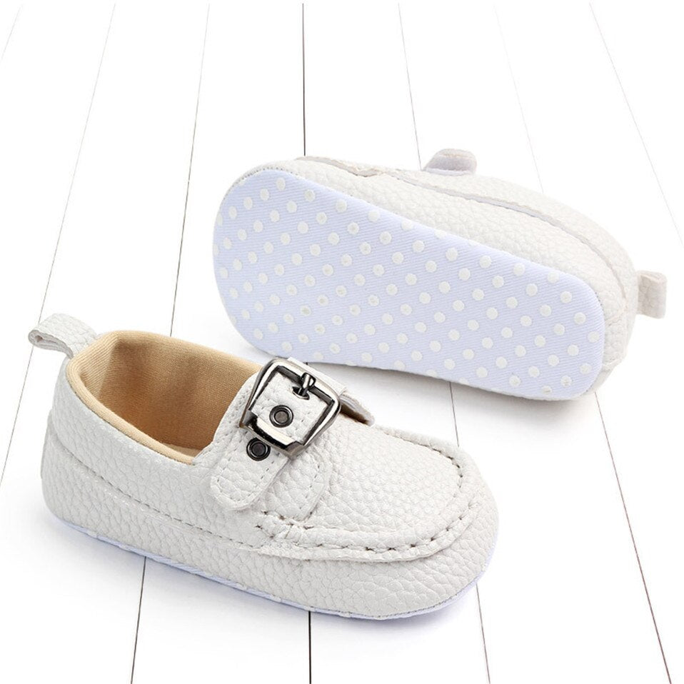 Buckle moccasin baby boy/ toddler