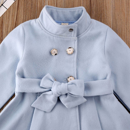 Blue Children's Long Coat