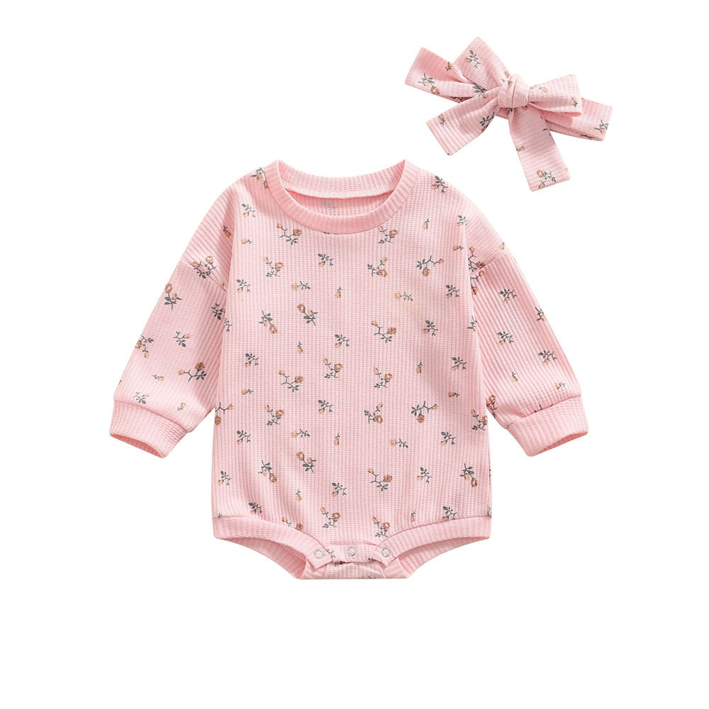 Children's Bodysuit Floral + Sash