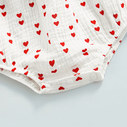 Children's Bodysuit Hearts + Belt