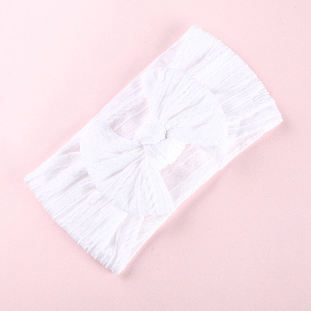 Cable Bow Baby Headband