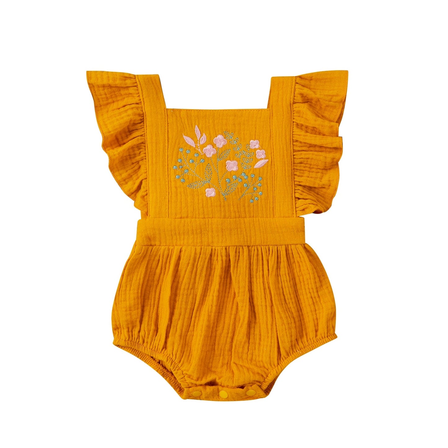 Children's Body Colored Embroidered