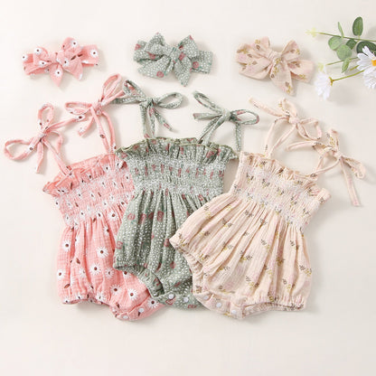 Children's Body Strap Flowers + Sash