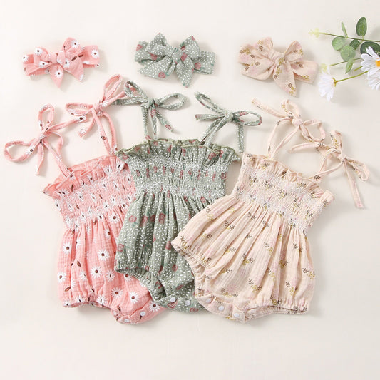 Children's Body Strap Flowers + Sash