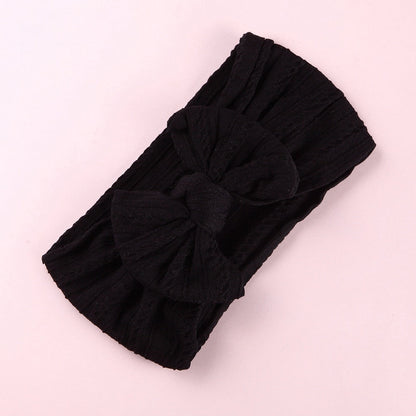 Cable Bow Baby Headband