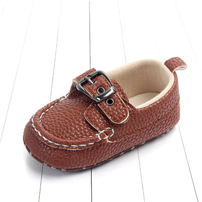 Buckle moccasin baby boy/ toddler