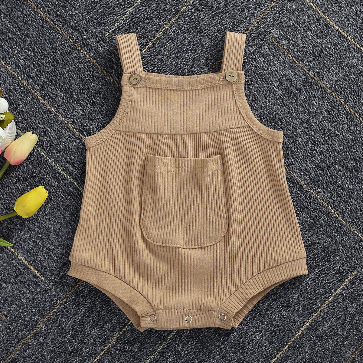 Bodysuit/Romper with Kangaroo Pocket