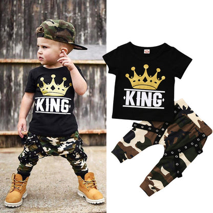 Boy King Baby Set