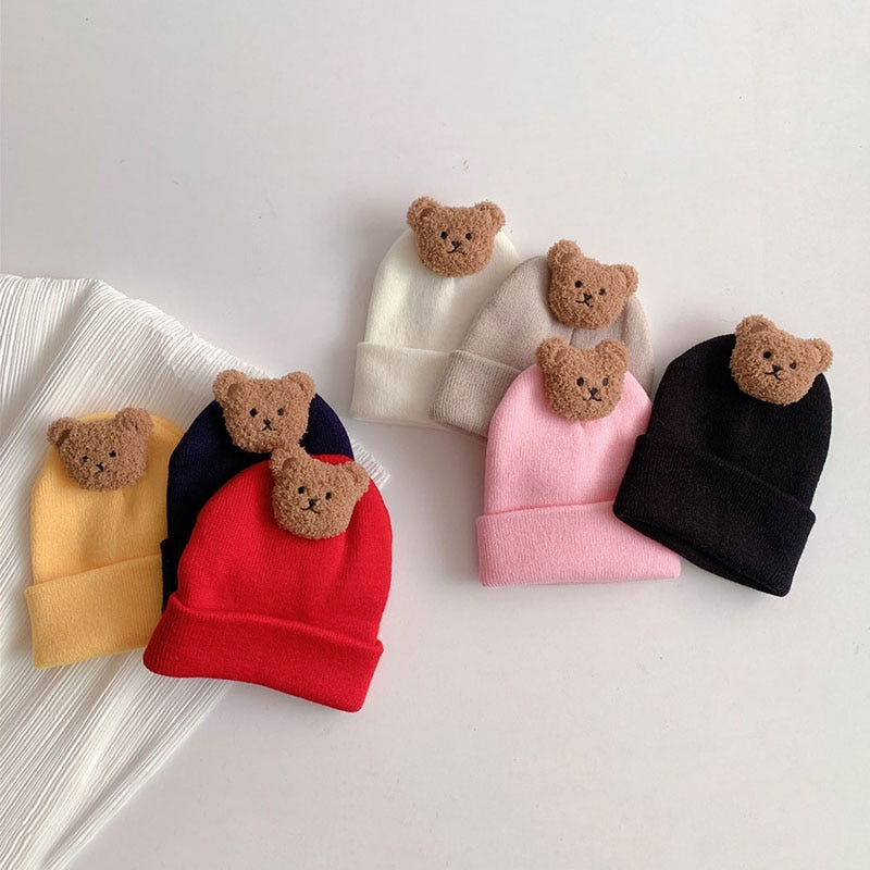 Children's Cap Teddy Bear