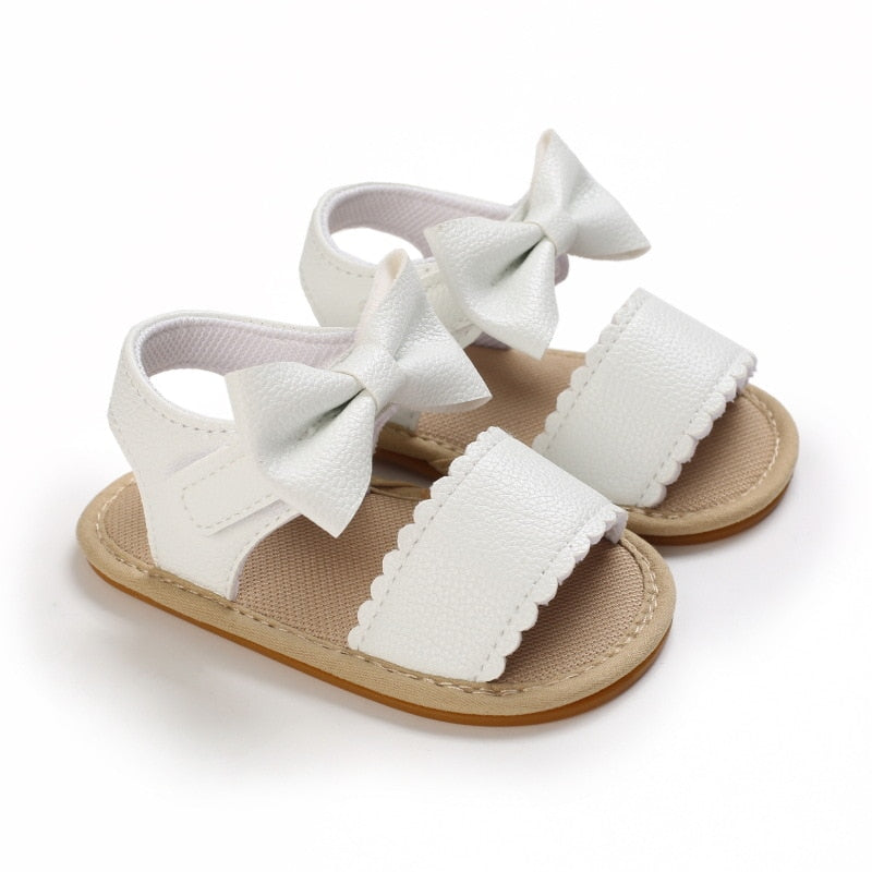 Bow and Velcro Sandal