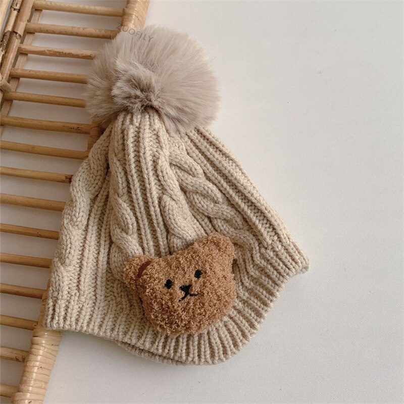 Children's Cap Teddy Bear