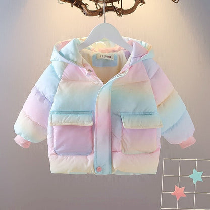 Children's colorful coat with wings