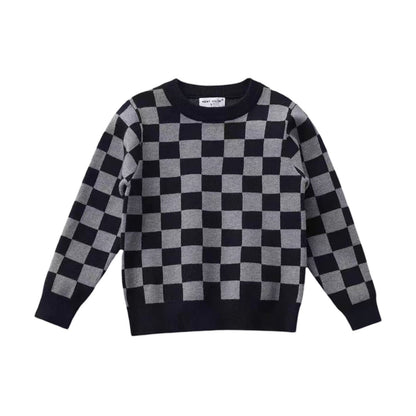 Checkerboard Chess Children's Blouse