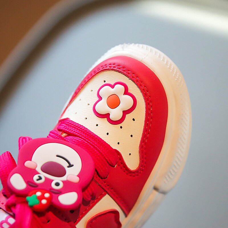 Children's Sneakers With Rubber Colors Adornment