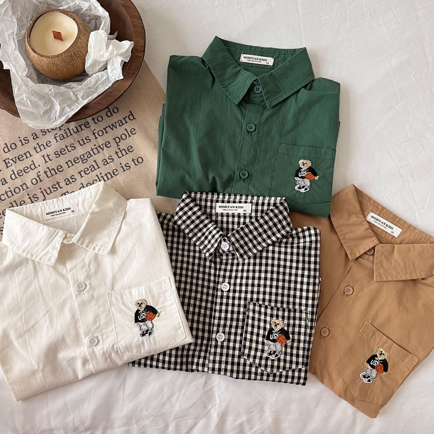 Bear Buttons Shirt