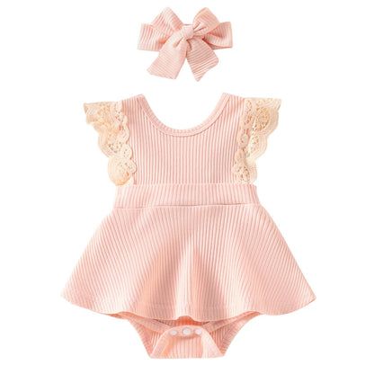 Candy Colors Romper + Headband Set