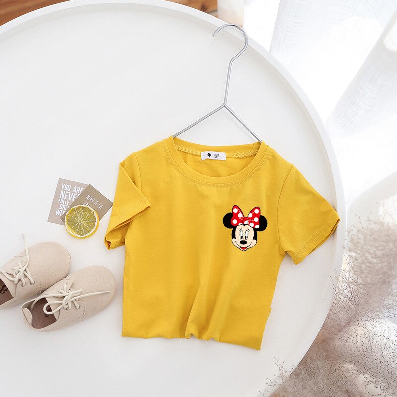 Cartoon Minnie Short Sleeve T-Shirt