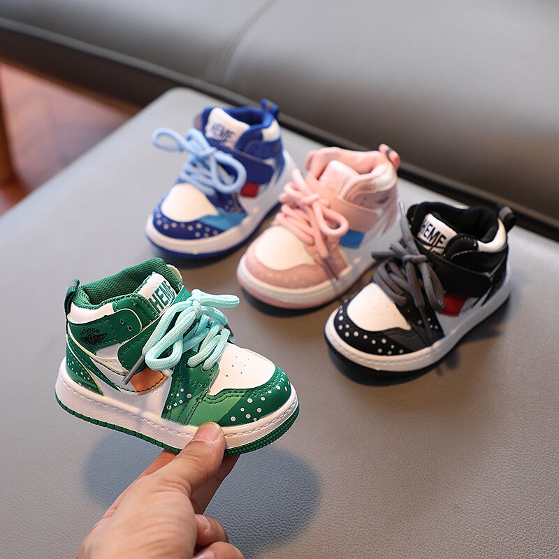 Modern Cildren's Sneakers Sports Colors