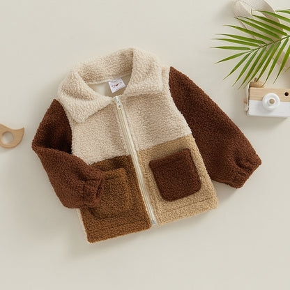 Children's brown coat