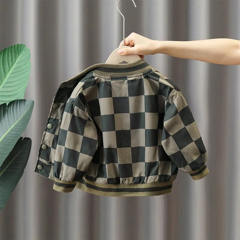 Checkered Children's Jacket