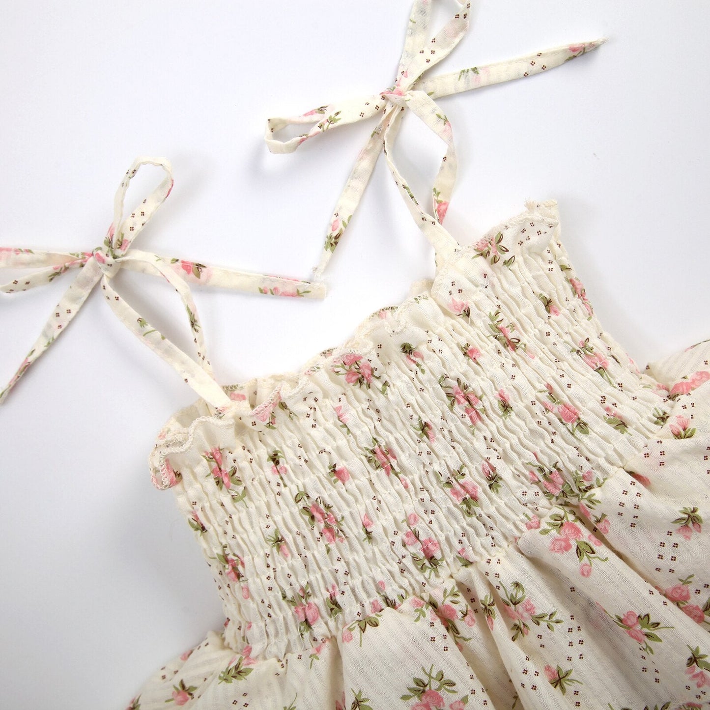 Children's Bodysuit Ruffles Flowers