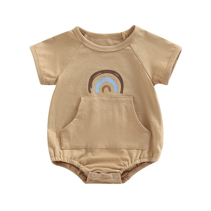 Children's Bodysuit Rainbow Pockets