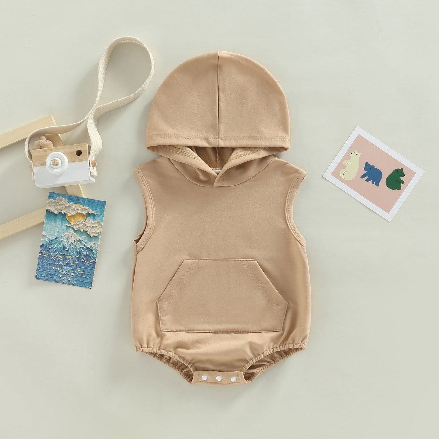 Children's Bodysuit with Hood