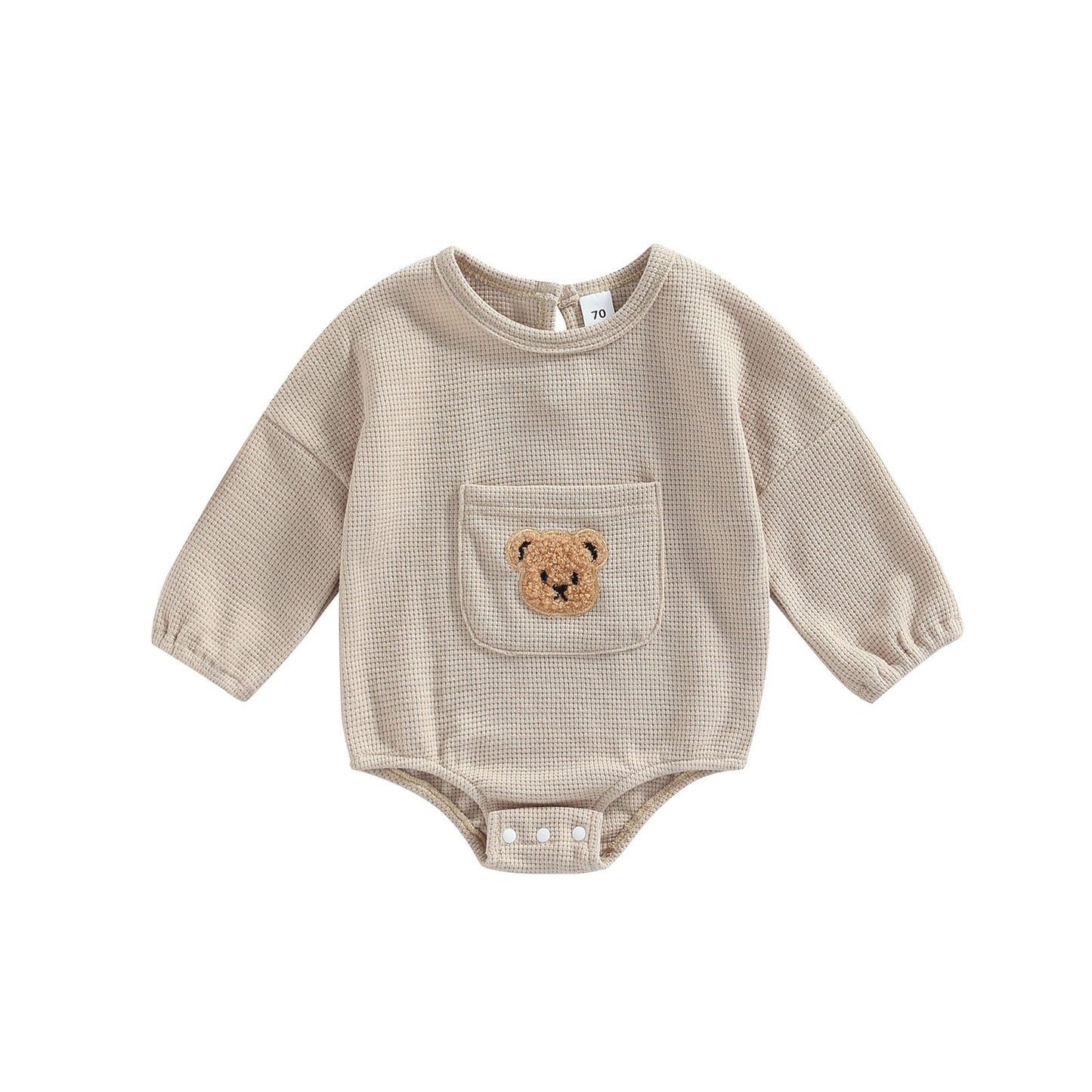 Baby Bodysuit Teddy Bear