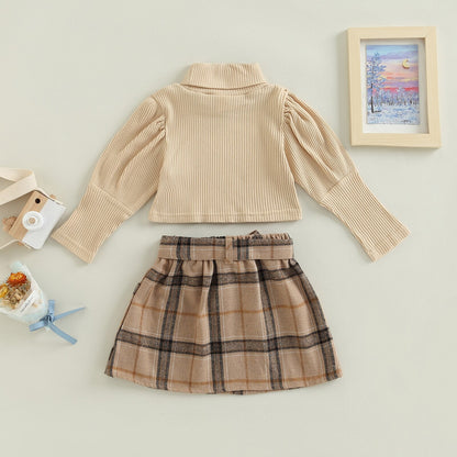 Children's Chess Skirt Set