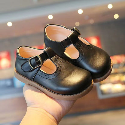 Non-slip Soled Leather Shoes