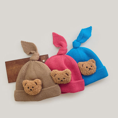 Children's Cap Teddy Bear