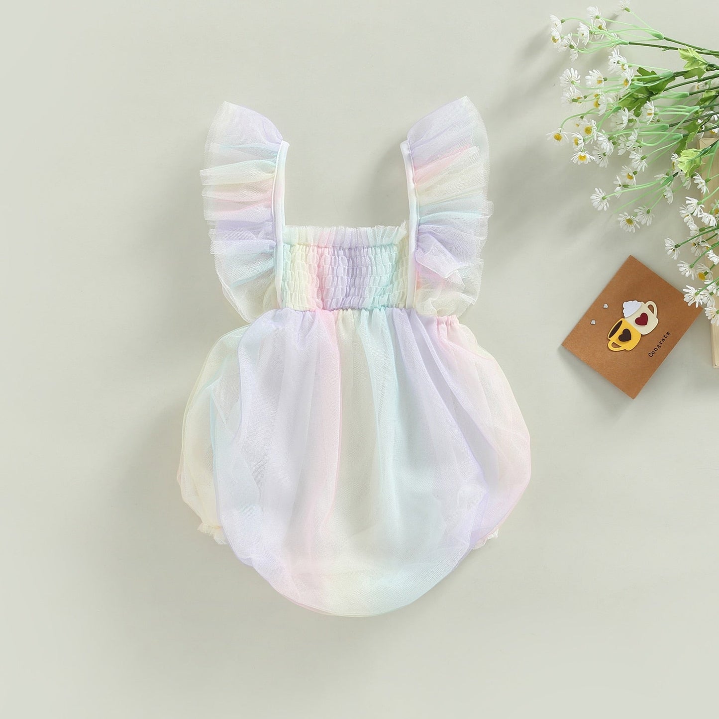 Children's Bodysuit Colored Tulle