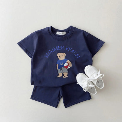 Bear T-Shirt Children's Set