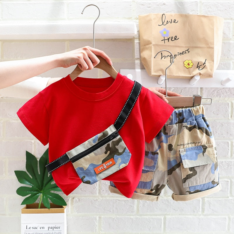 Children's summer set with bag