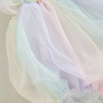 Children's Bodysuit Colored Tulle