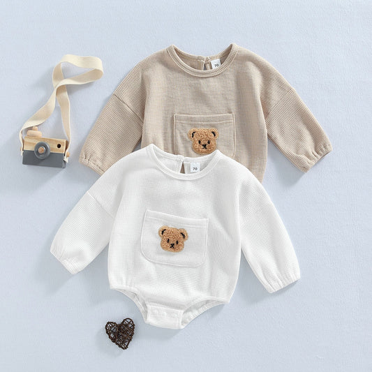 Baby Bodysuit Teddy Bear