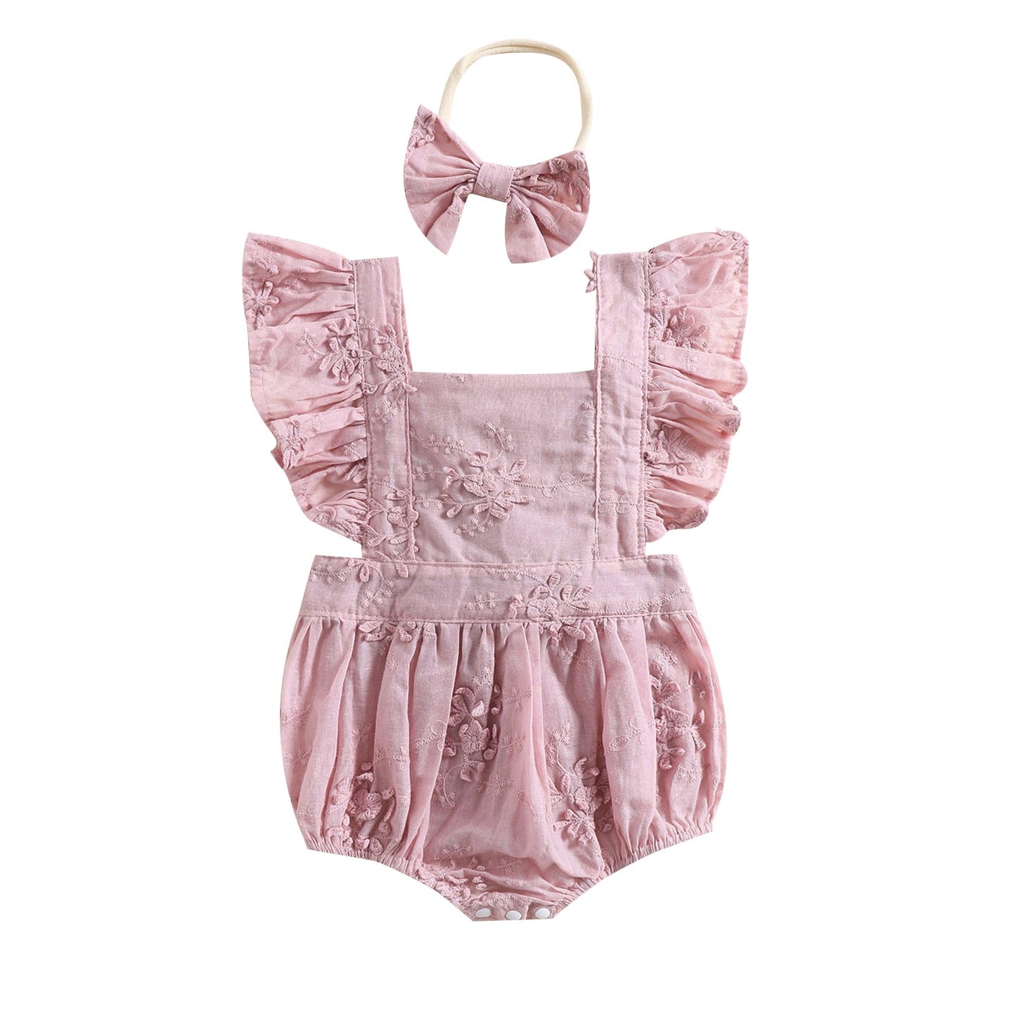 Children's Bodysuit Floral + Sash