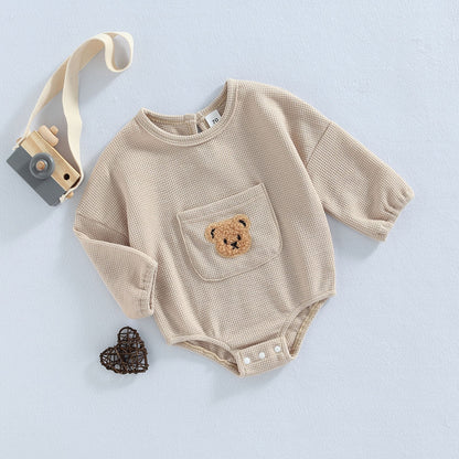 Baby Bodysuit Teddy Bear