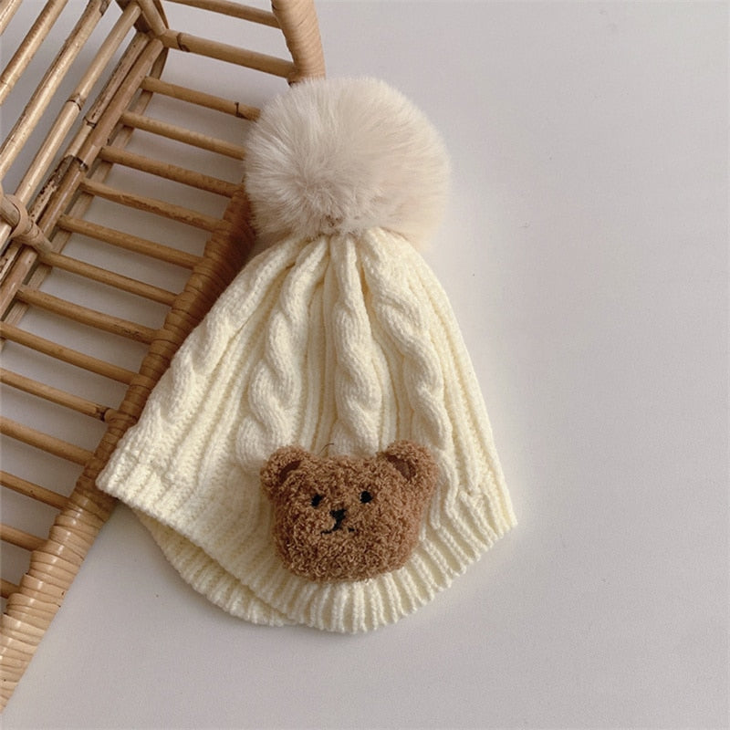 Children's Cap Teddy Bear