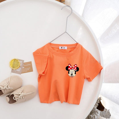 Cartoon Minnie Short Sleeve T-Shirt