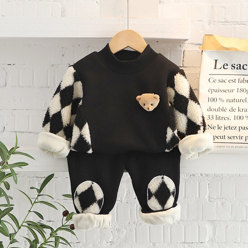 Bear Children's Sweatshirt Set