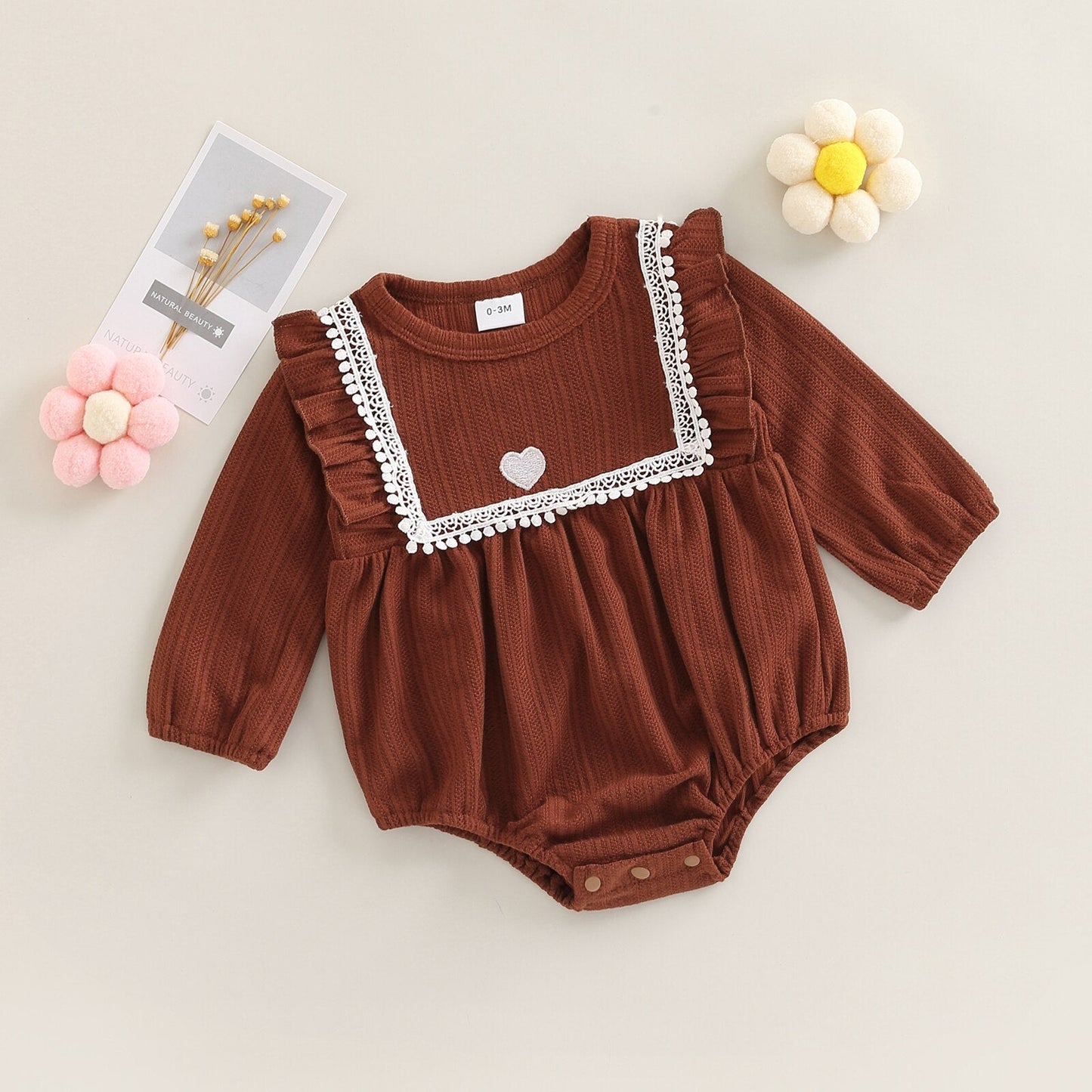 Brown Children's Bodysuit