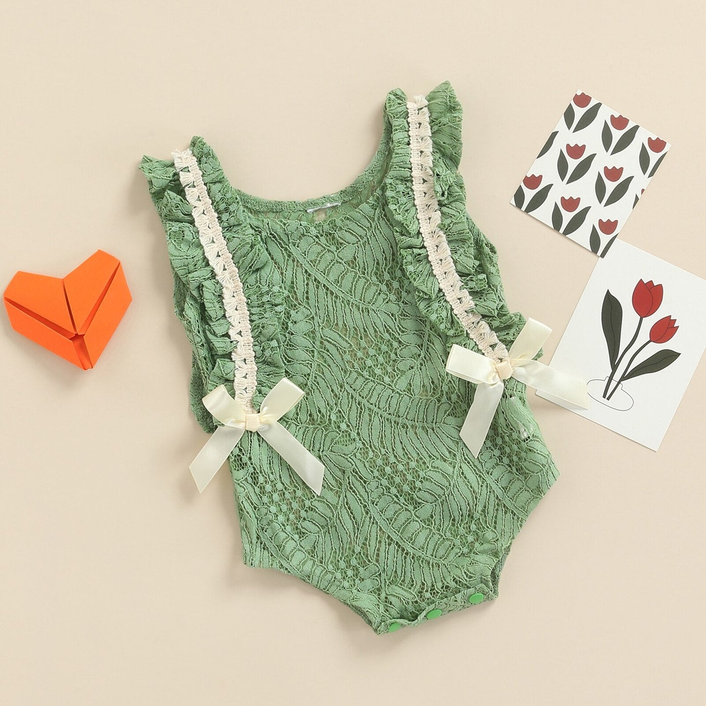 Children's Bodysuit Green